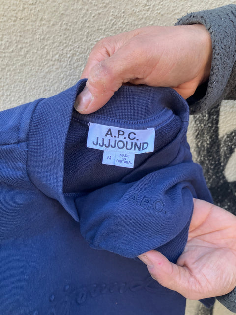 APC Journo Navy Sweatshirt, Sz M