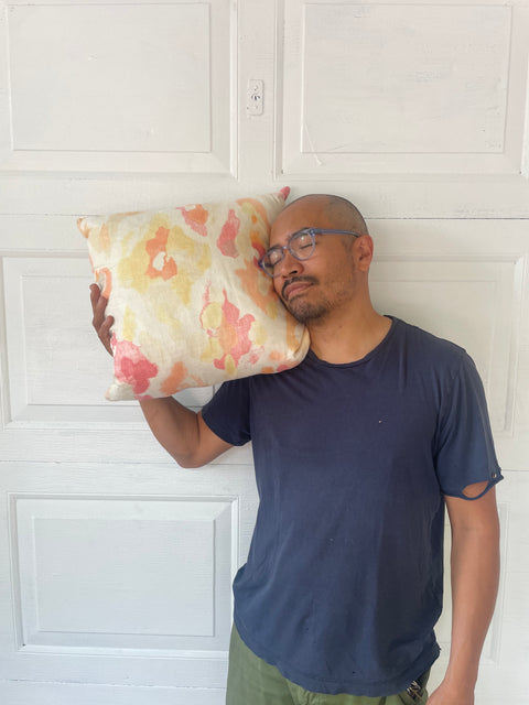 Lovely Floral Throw Pillow