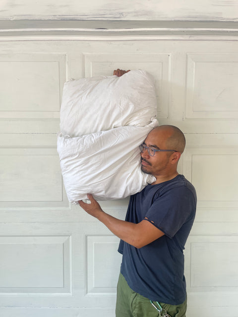 2 Very Clean, Unused White Pillows