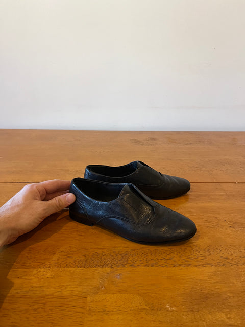 Frye Terri Leather Slip-On Loafers, Size US 5.5 W