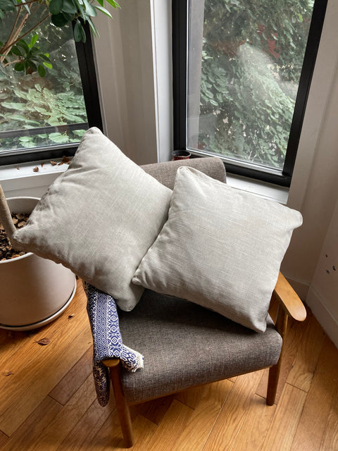 2 Grey Cushions