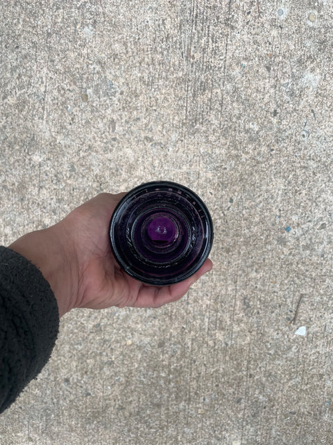 Purple Glass Insulator