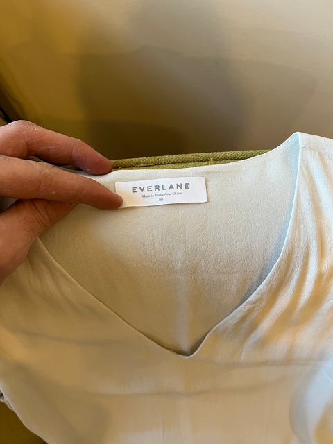 Everlane Silk Tank Dress, Size 00