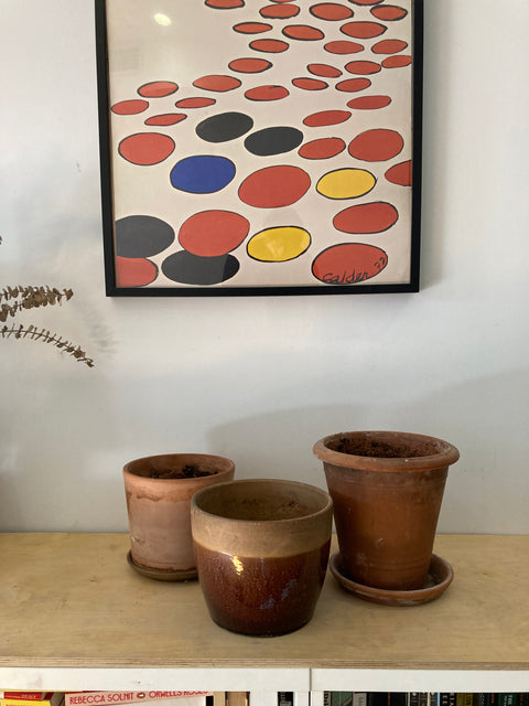 3 Medium Size Plant Pots