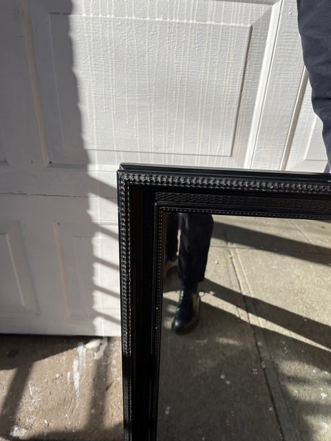 Elegant & Heavy Black Wall Mirror