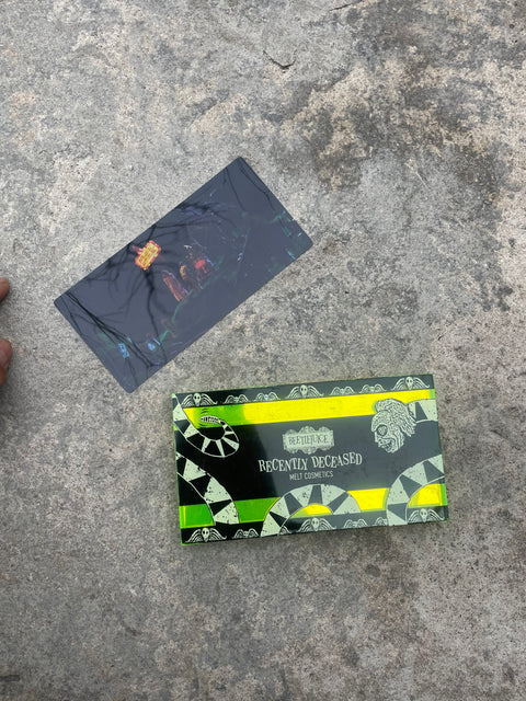 Beetlejuice Recently Deceased Melt Cosmetics, Used