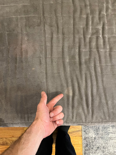 Comfy Sofa / Day Bed, L75xW38xH16" (Some Small Stains)