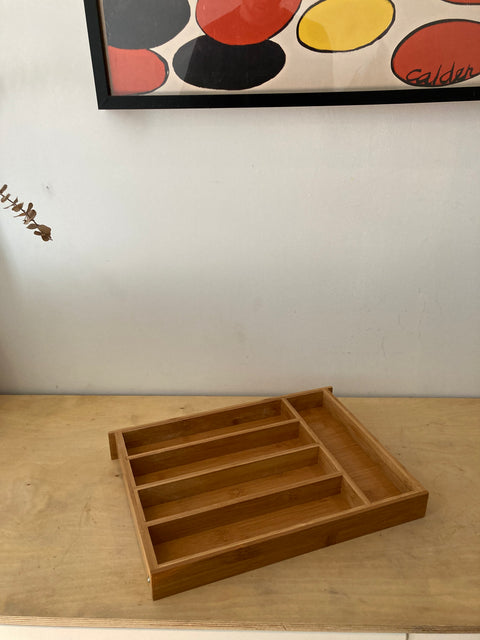 Bamboo Drawer Organizer