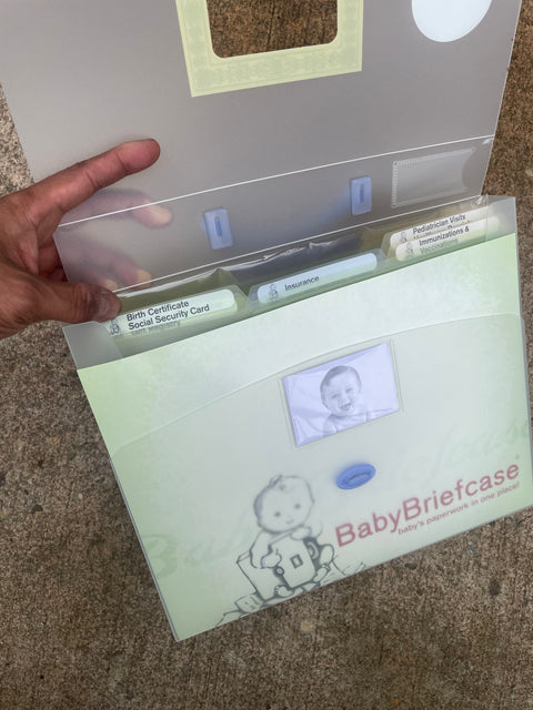 BabyBriefcase for Baby's Documents