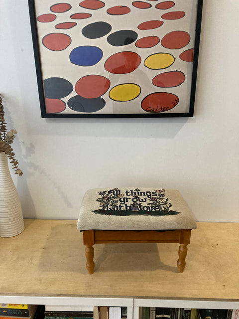 Vintage Storage Footstool