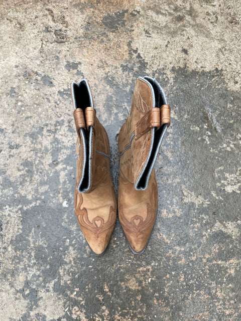 Classic Cowboy Boots, Sz 8m