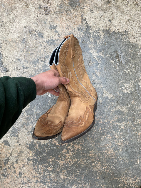 Classic Cowboy Boots, Sz 8m
