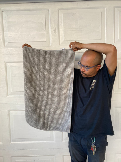 New Gray Bath Mat