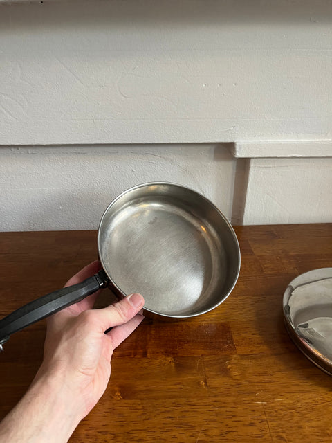 Farberware Stainless Steel Aluminum Clad Skillet, 8"