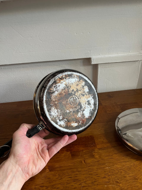 Farberware Stainless Steel Aluminum Clad Skillet, 8"