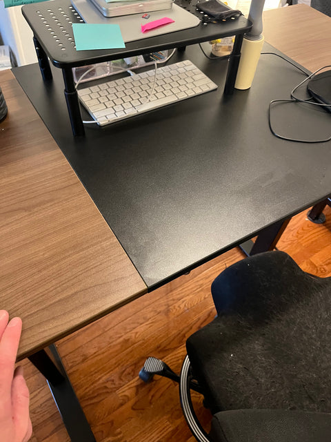 Electric Height & Width Adjustable Standing Desk, 48x24"
