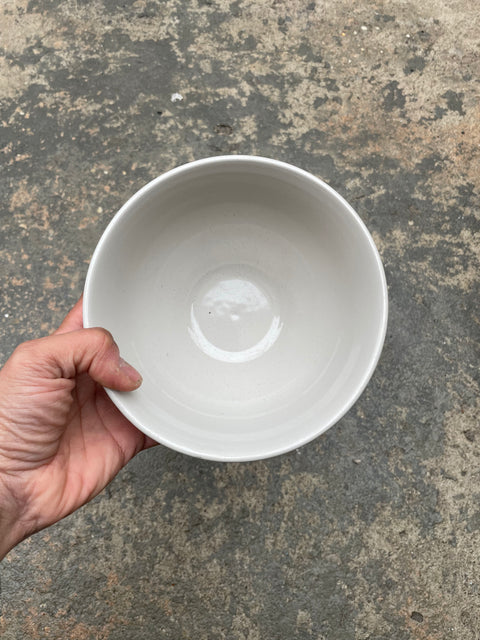 Simple White Bowl