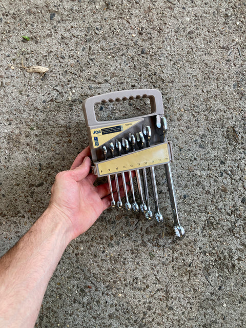 Blue Hawk Wrench Set