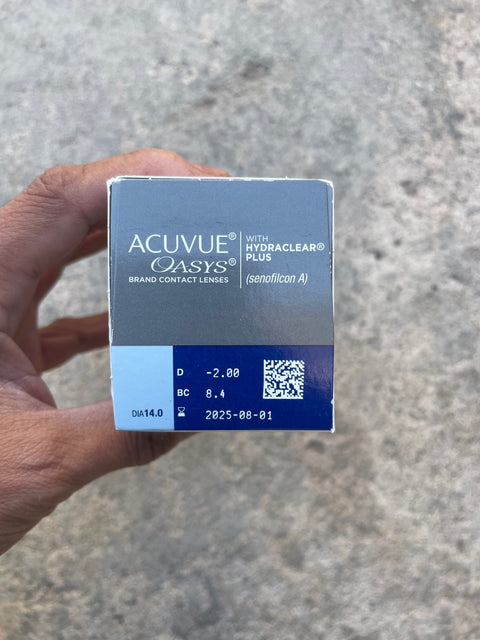 ACUVUE OASYS Contact Lenses, D-2 BD 8.4