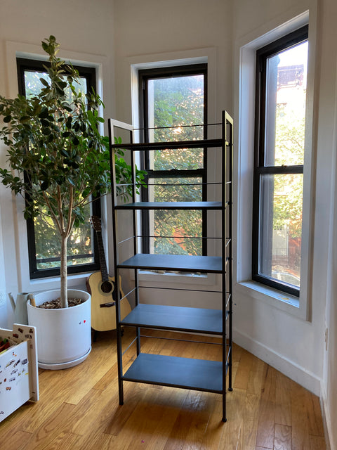 CB2 Metal Bookshelf