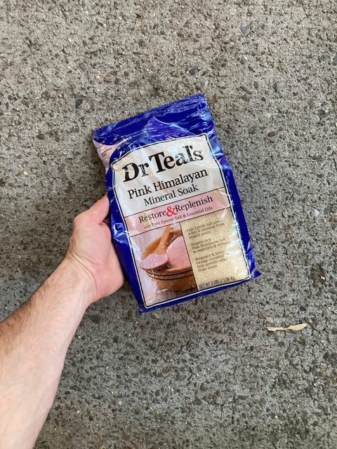 Dr Teal's Restore & Replenish Pink Himalayan Mineral Soak
