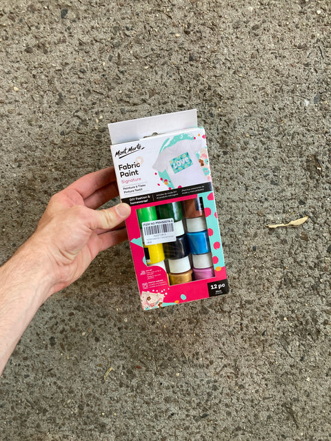 Mont Matre Signature Fabric Paints, 12pc