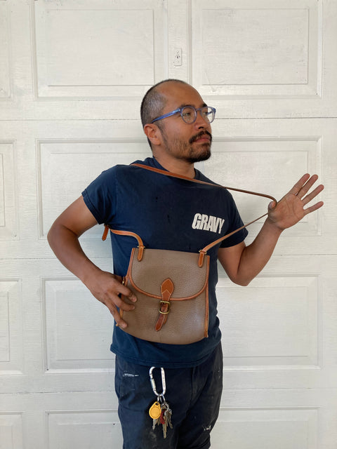 Vintage Dooney & Bourke Leather Shoulder Bag