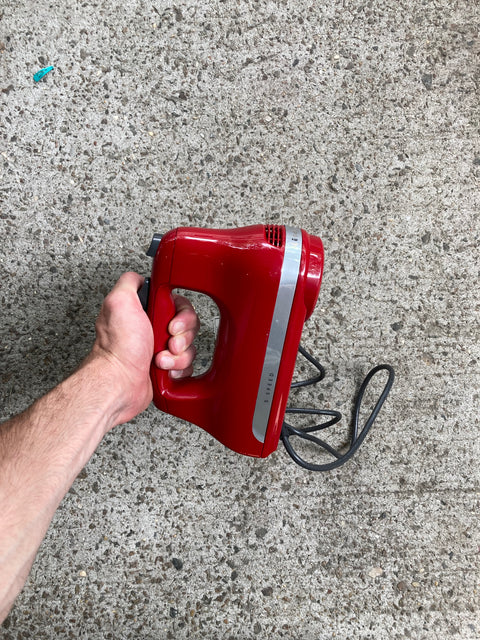 KitchenAid 5 Speeds Hand Mixer, No Attachments
