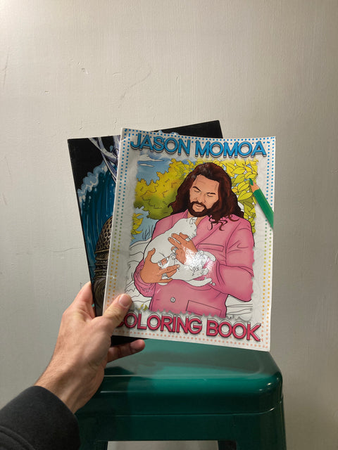 Jason Momoa Coloring Books