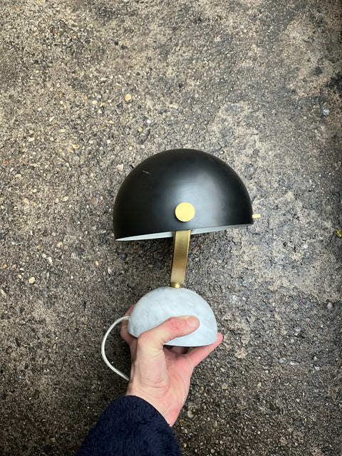 West Elm Clint Mini Task Lamp With Marble Base