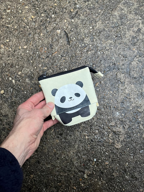 Cute Panda Pouch That Expands And Says "Hello"