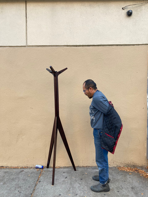 Abstract Coat Rack