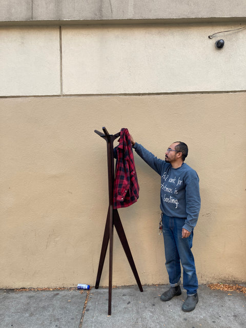 Abstract Coat Rack