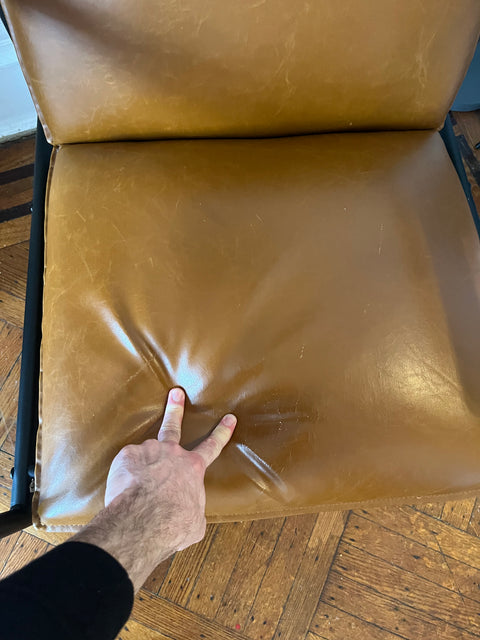 Urban Outfitters Wesley Faux Leather Lounge Chair