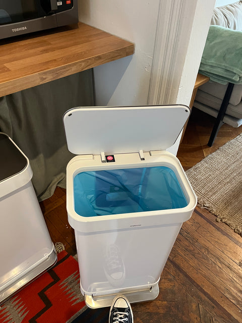 Another simplehuman 45 Liter / 12 Gallon Rectangular Hands-Free Kitchen Step Trash Can