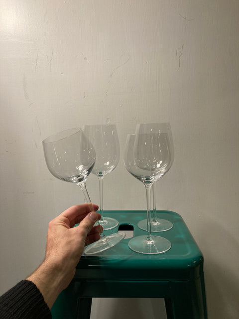 4 Wine Glasses