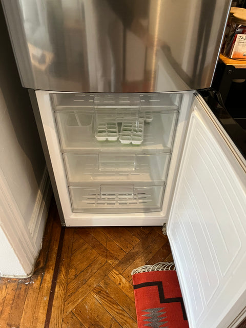 LG 24 Inch Counter Depth Bottom-Freezer Refrigerator, LBN10551PS