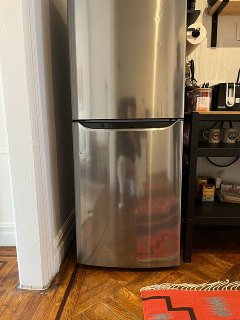 LG 24 Inch Counter Depth Bottom-Freezer Refrigerator, LBN10551PS