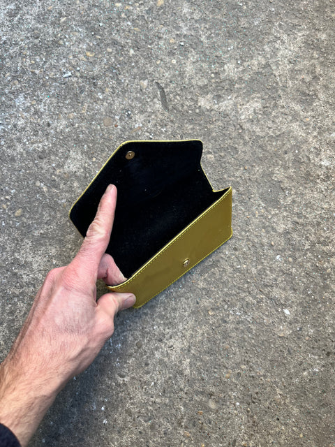 Dolce&Gabbana Gold Eyeglasses Magnetic Flip Case