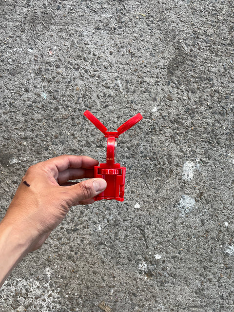 Red Compass with Mirror for Scouting