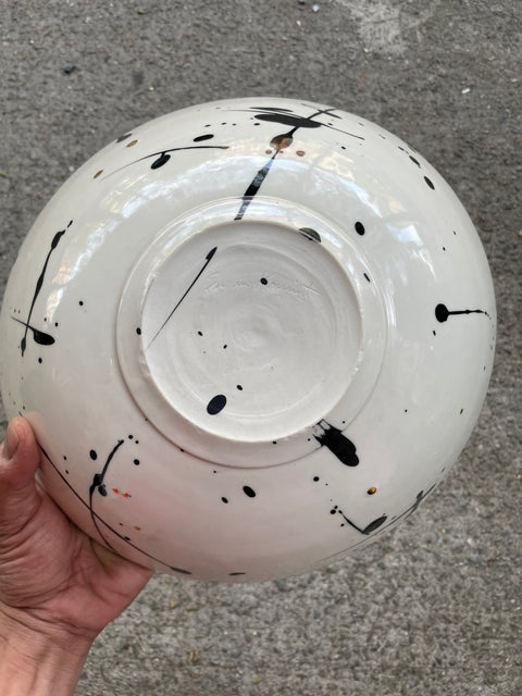 A Serious Japanese-inspired Large Bowl by Susan Kommitt