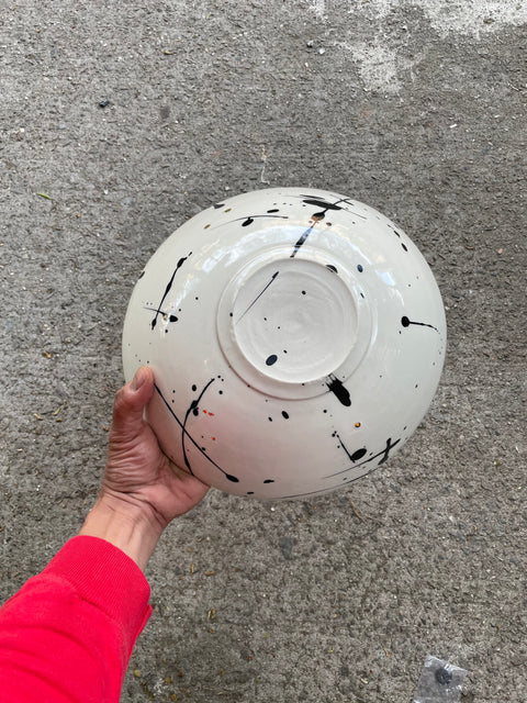 A Serious Japanese-inspired Large Bowl by Susan Kommitt
