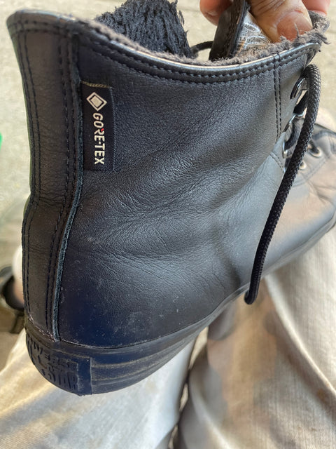 Converse x Gore-Tex Black Hi, Sz 11.5m 46eu