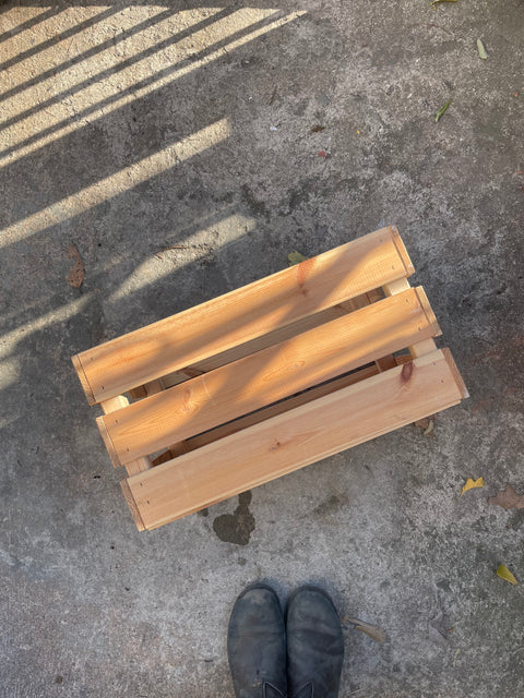 Beautiful Wood Crate (We Have 2!)