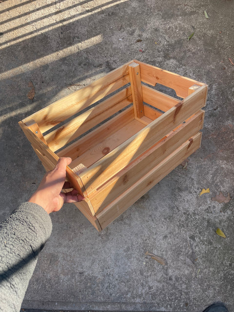 Beautiful Wood Crate (We Have 2!)