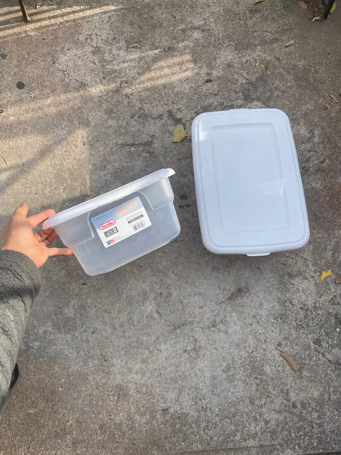 Coupla Sterilite Storage Boxes