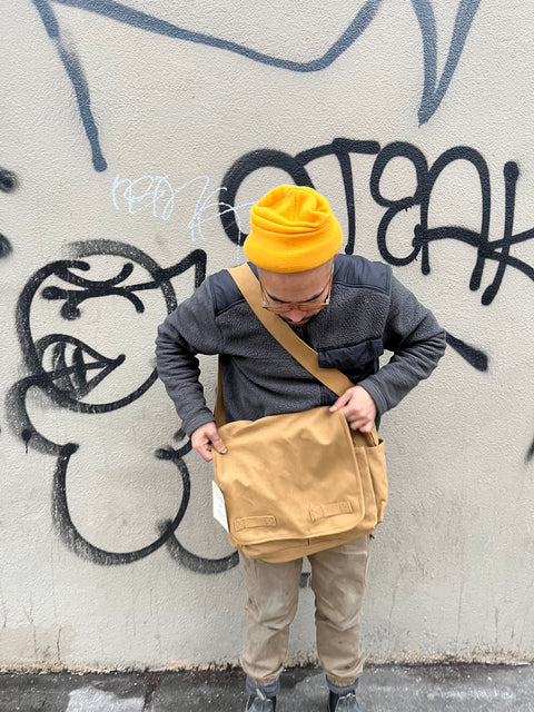 Canvas Cross Body Messenger Bag