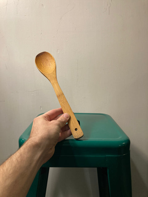 Large wood spoon