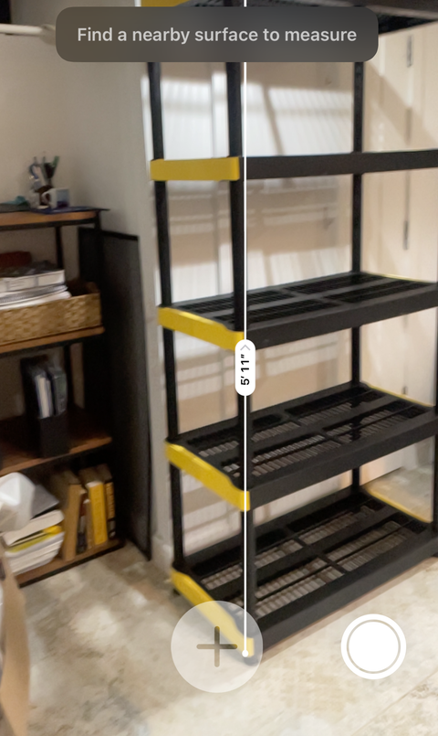 Black Plastic Storage Shelving Unit, 72"x35"x16"