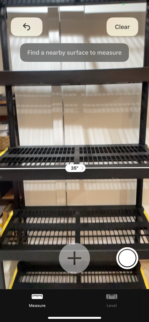 Black Plastic Storage Shelving Unit, 72"x35"x16"